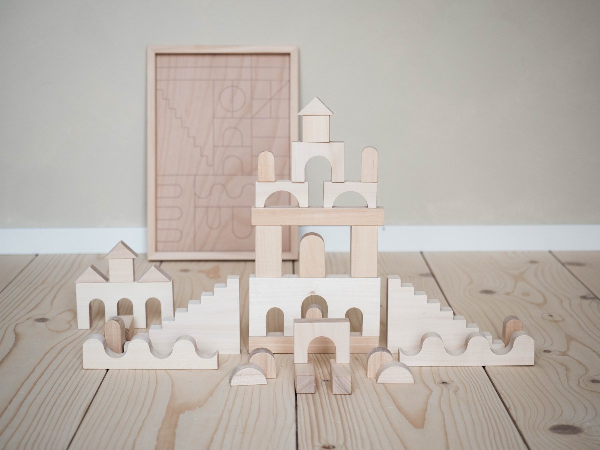 FITWOOD-Blocs De Construction HUVILA - Linden