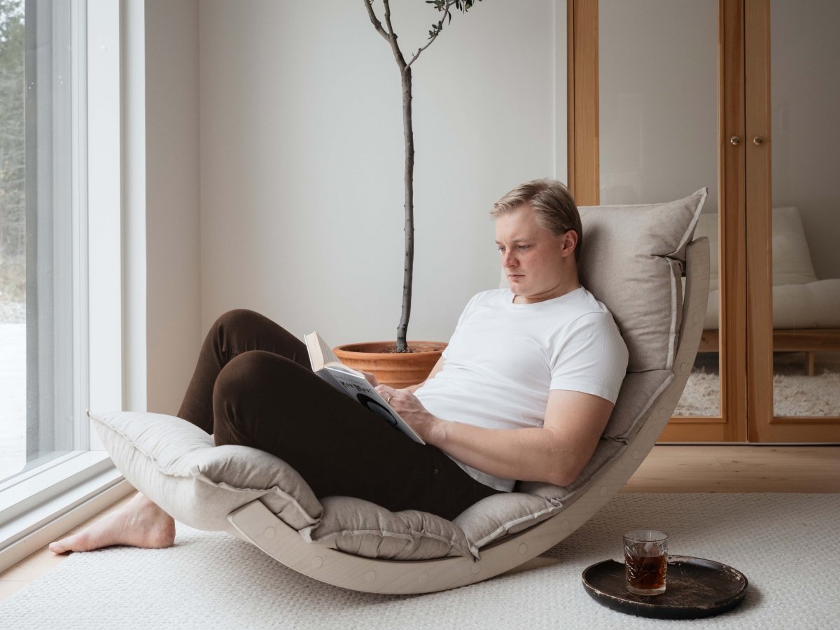 FITWOOD-Chaise Longue À Bascule LAAKSO