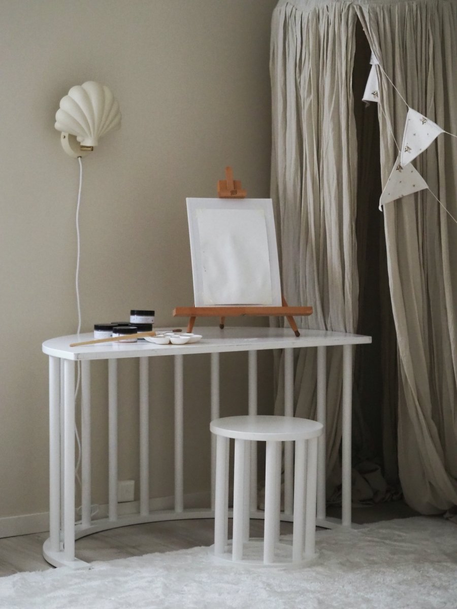 FITWOOD-Tabouret LUOTO - Blanc