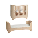 LEANDER-Lit Bébé-Junior Évolutif, Classic, Cérusé