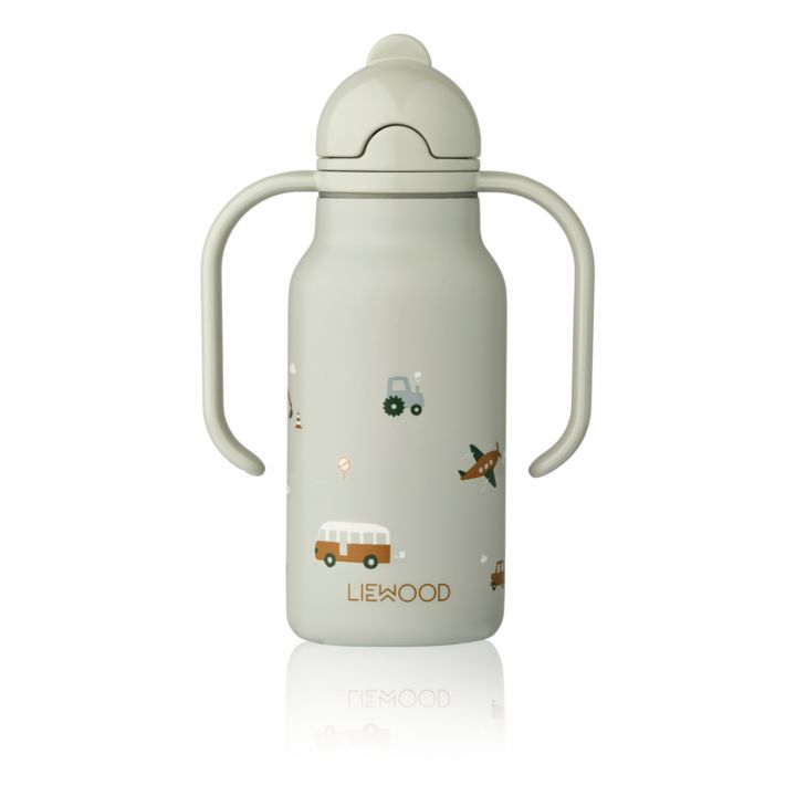 LIEWOOD-Gourde En Acier Inox Kimmie 250 Ml - Véhicules/Dove Blue Mix