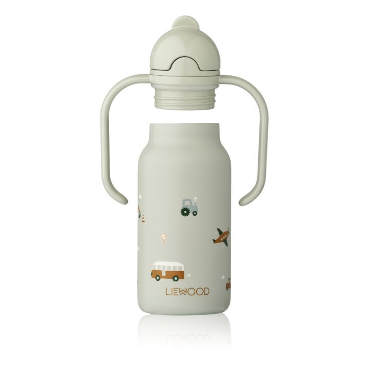 LIEWOOD-Gourde En Acier Inox Kimmie 250 Ml - Véhicules/Dove Blue Mix