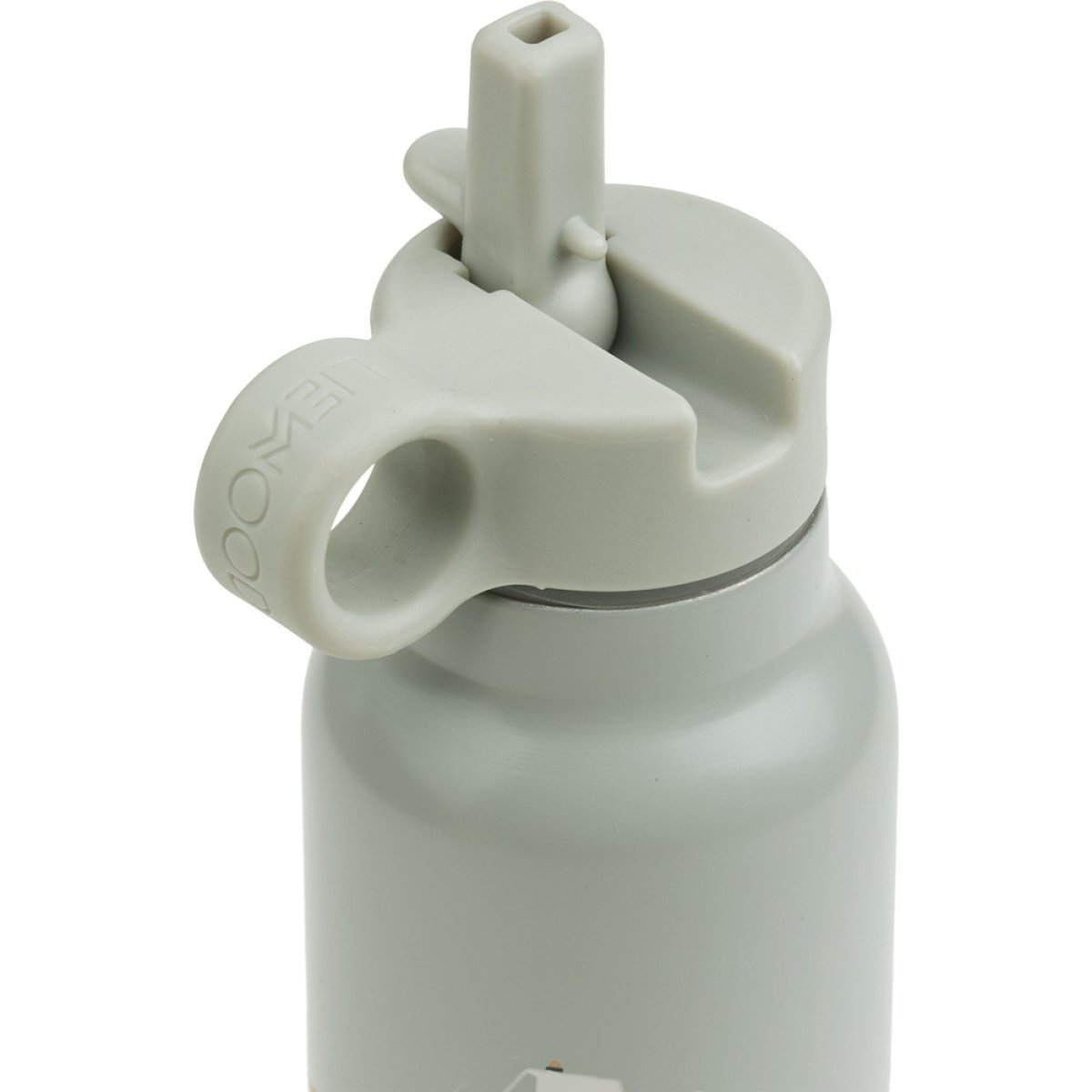LIEWOOD-Gourde En Acier Inoxydable Falk 250 Ml - Véhicules/dove Blue Mix