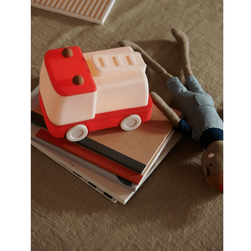 LIEWOOD-Veilleuse Winston - Camion de Pompier
