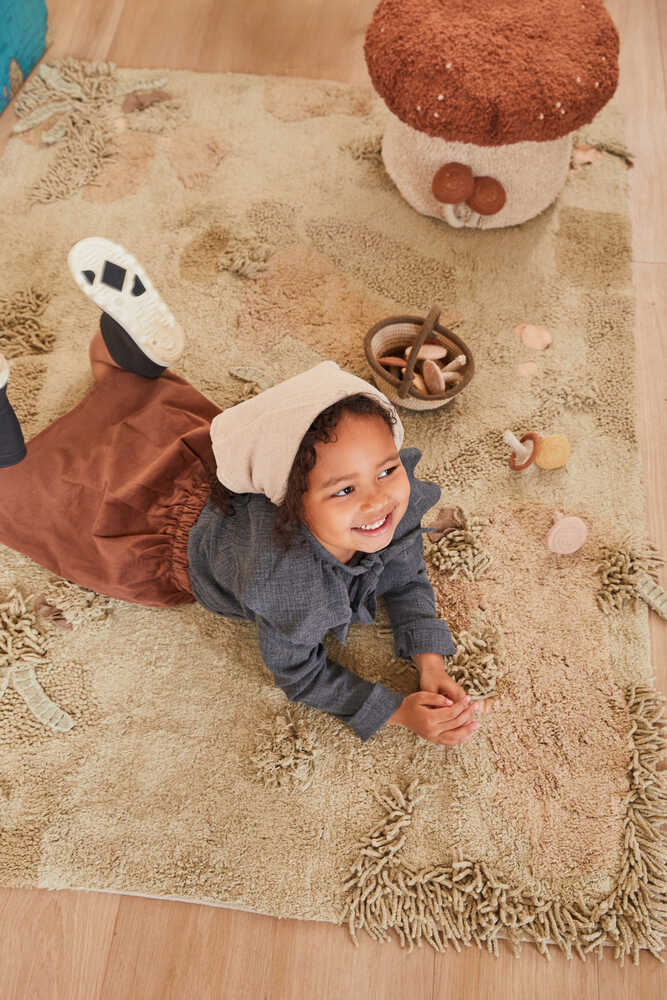 LORENA CANALS-Tapis de Jeux Lavable Mushroom Forest 120 X 160 cm