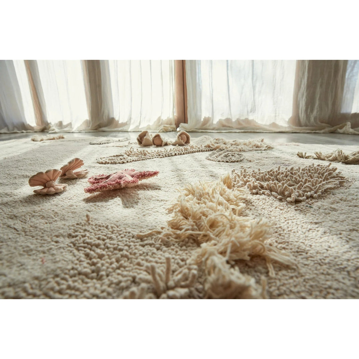 LORENA CANALS-Tapis De Jeux Lavable Seabed 140 X 200cm