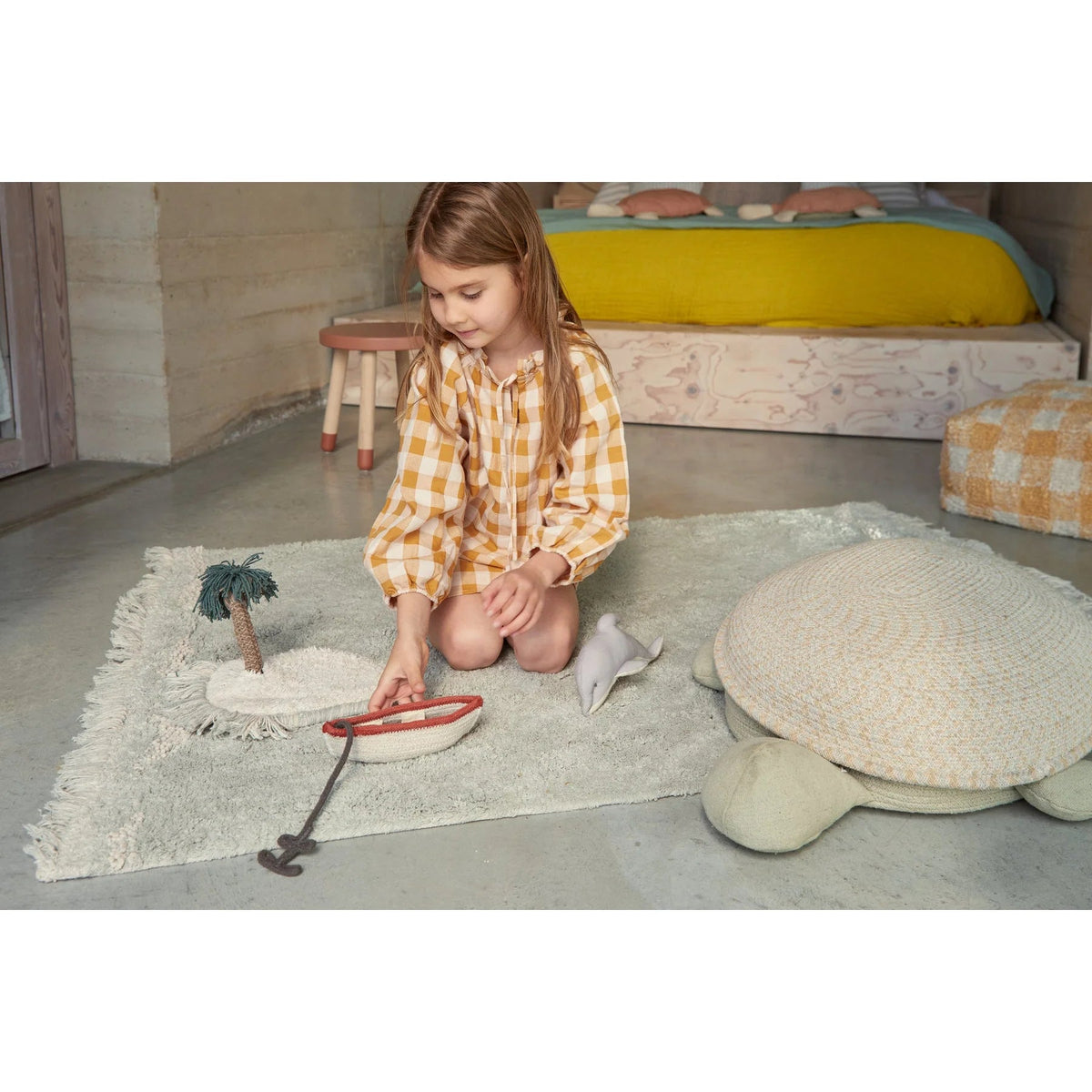 LORENA CANALS-Tapis De Jeux Lavable - Waves 90 X 130 cm