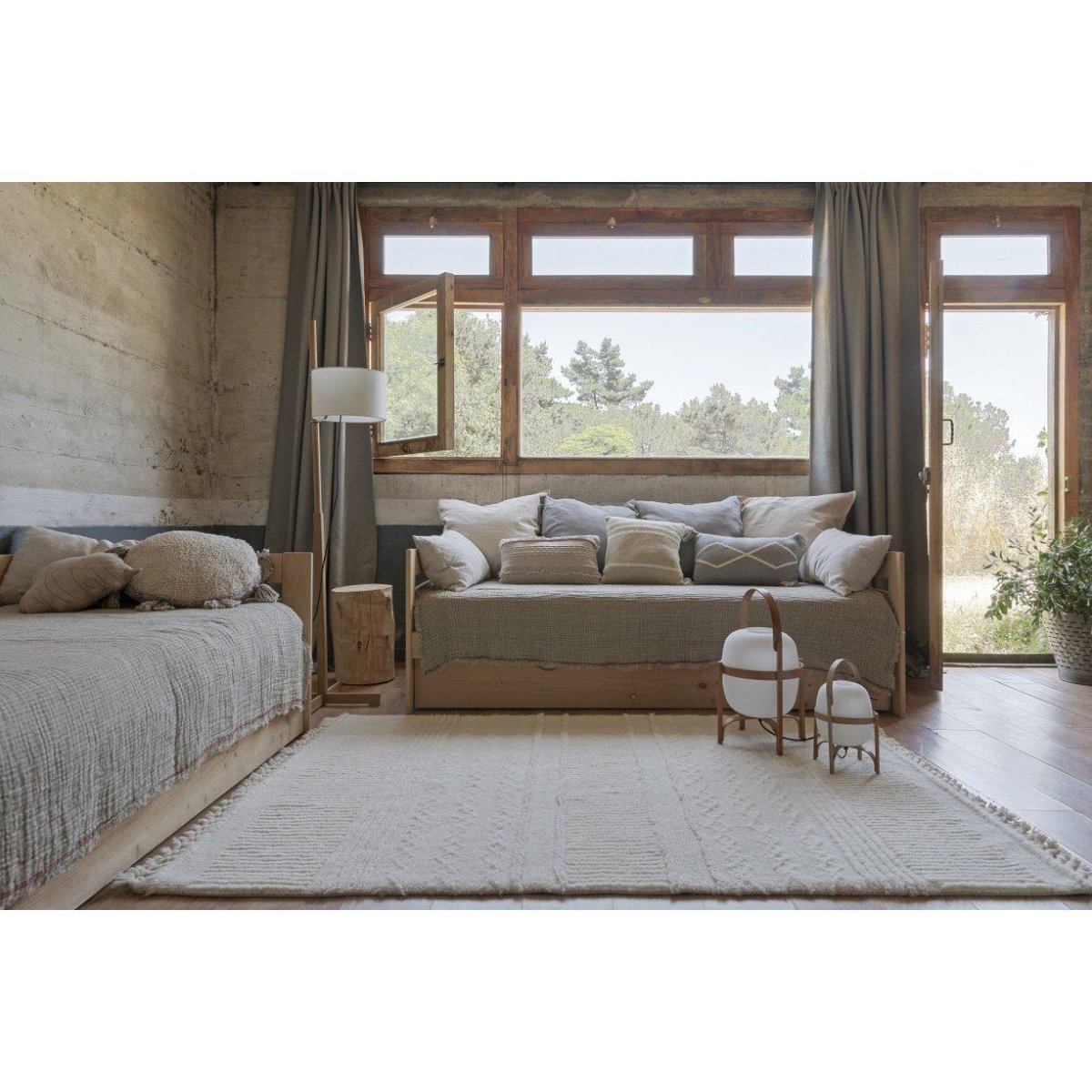 LORENA CANALS-Tapis En Laine Ari Sheep Blanc 120 X 170 cm