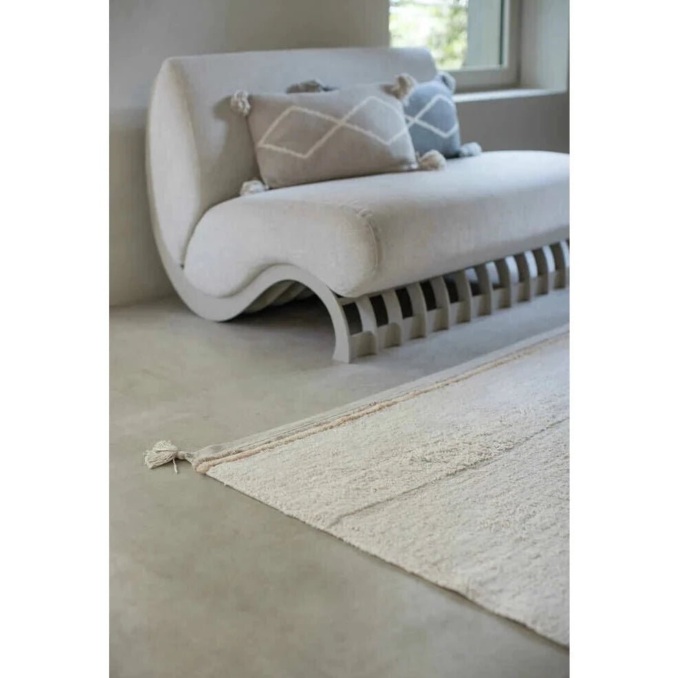 LORENA CANALS-Tapis Lavable Bloom Natural 140 X 200 cm