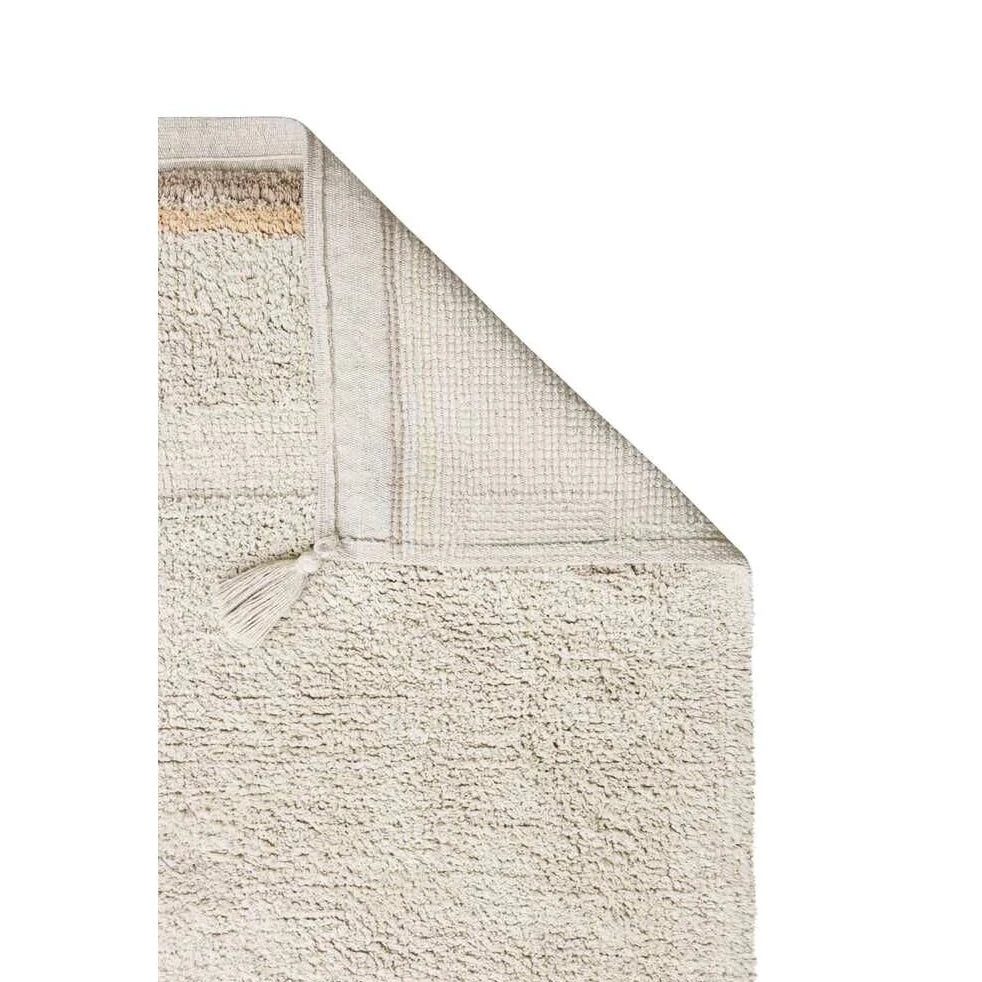 LORENA CANALS-Tapis Lavable Bloom Natural 140 X 200 cm