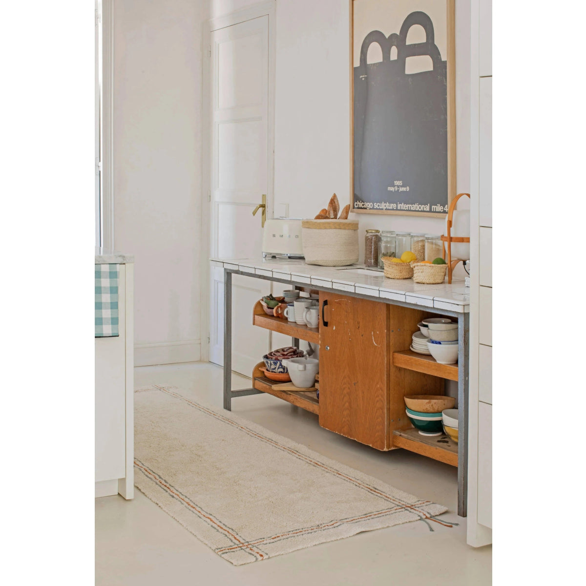LORENA CANALS-Tapis Lavable Cuisine Natural 80 X 230 Cm