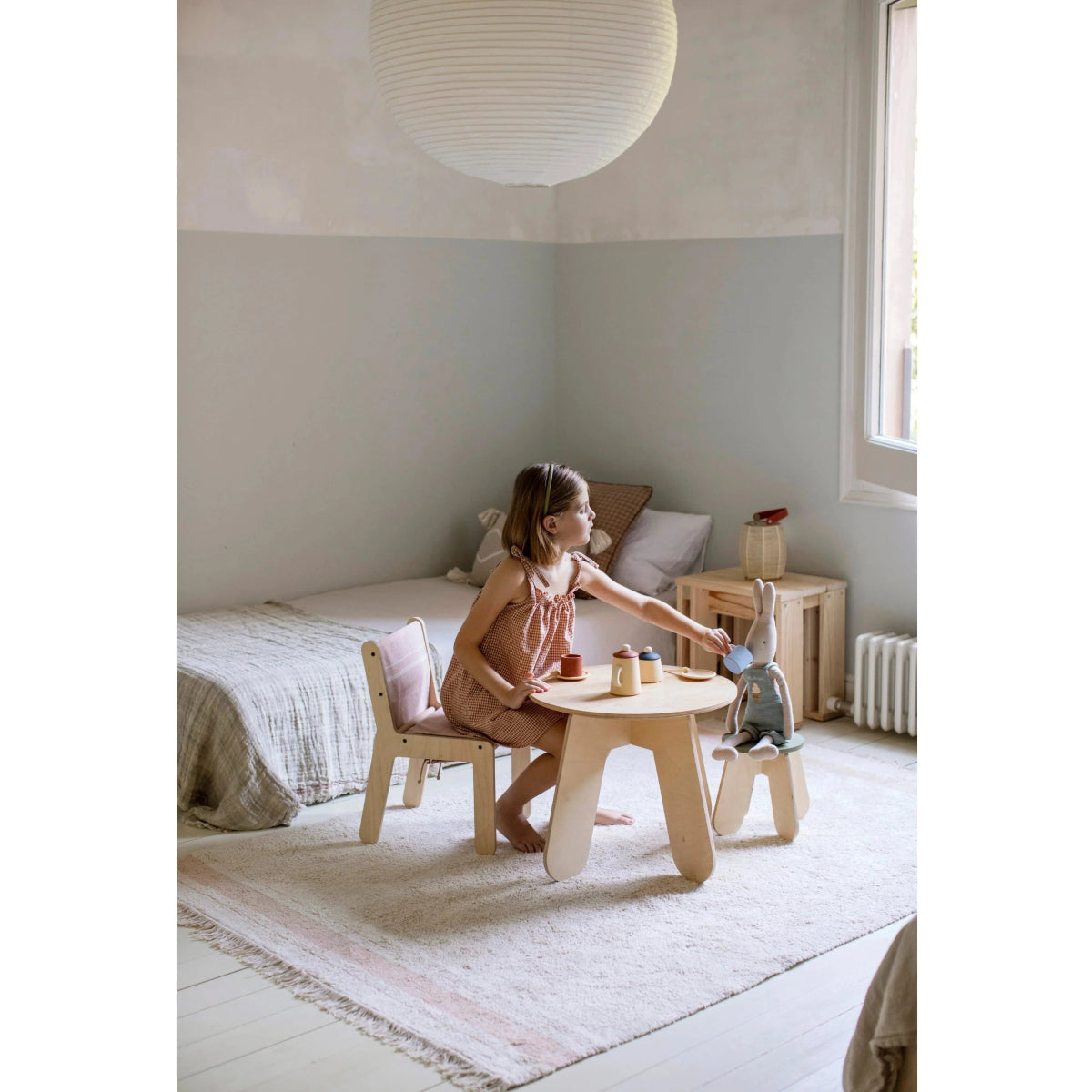LORENA CANALS-Tapis Lavable Gastro Rose 140 X 200 cm