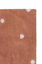 LORENA CANALS-Tapis Lavable Mini Dot Chestnut