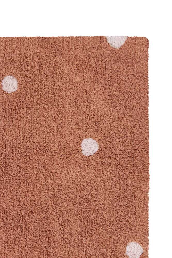 LORENA CANALS-Tapis Lavable Mini Dot Chestnut
