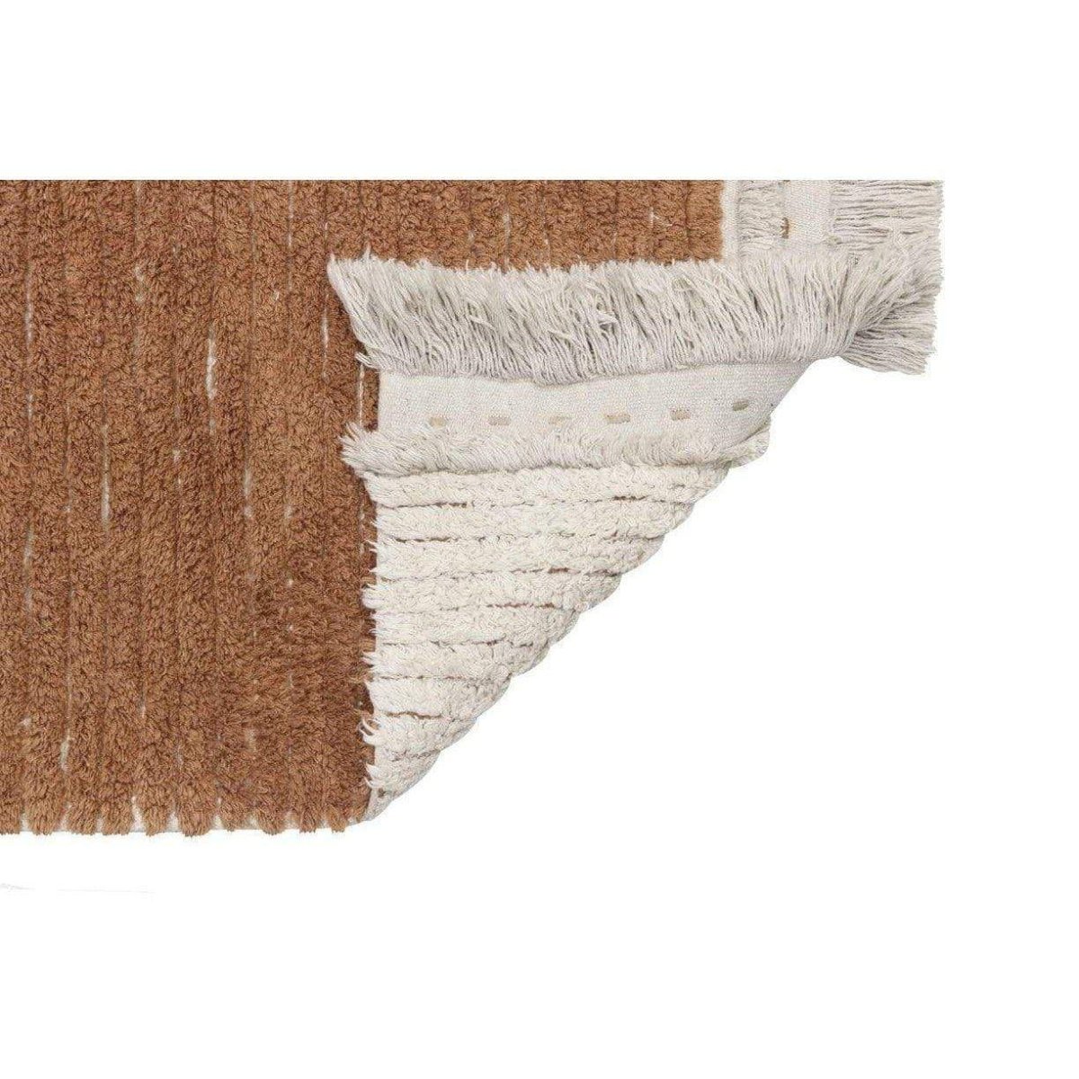 LORENA CANALS-Tapis Lavable Reversible Duetto Toffee 170 X 240 cm