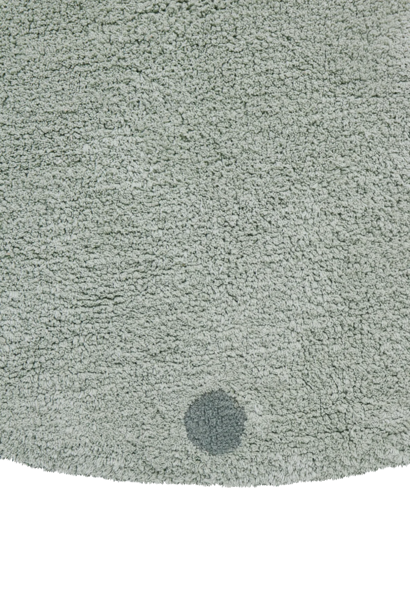 LORENA CANALS-Tapis Lavable Rond Dot Blue Sage