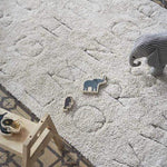 LORENA CANALS-Tapis Lavable Rugcycled Abc 140 X 200 cm