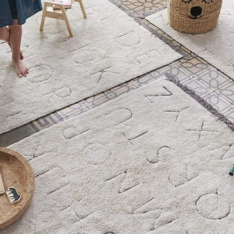 LORENA CANALS-Tapis Lavable Rugcycled Abc 140 X 200 cm