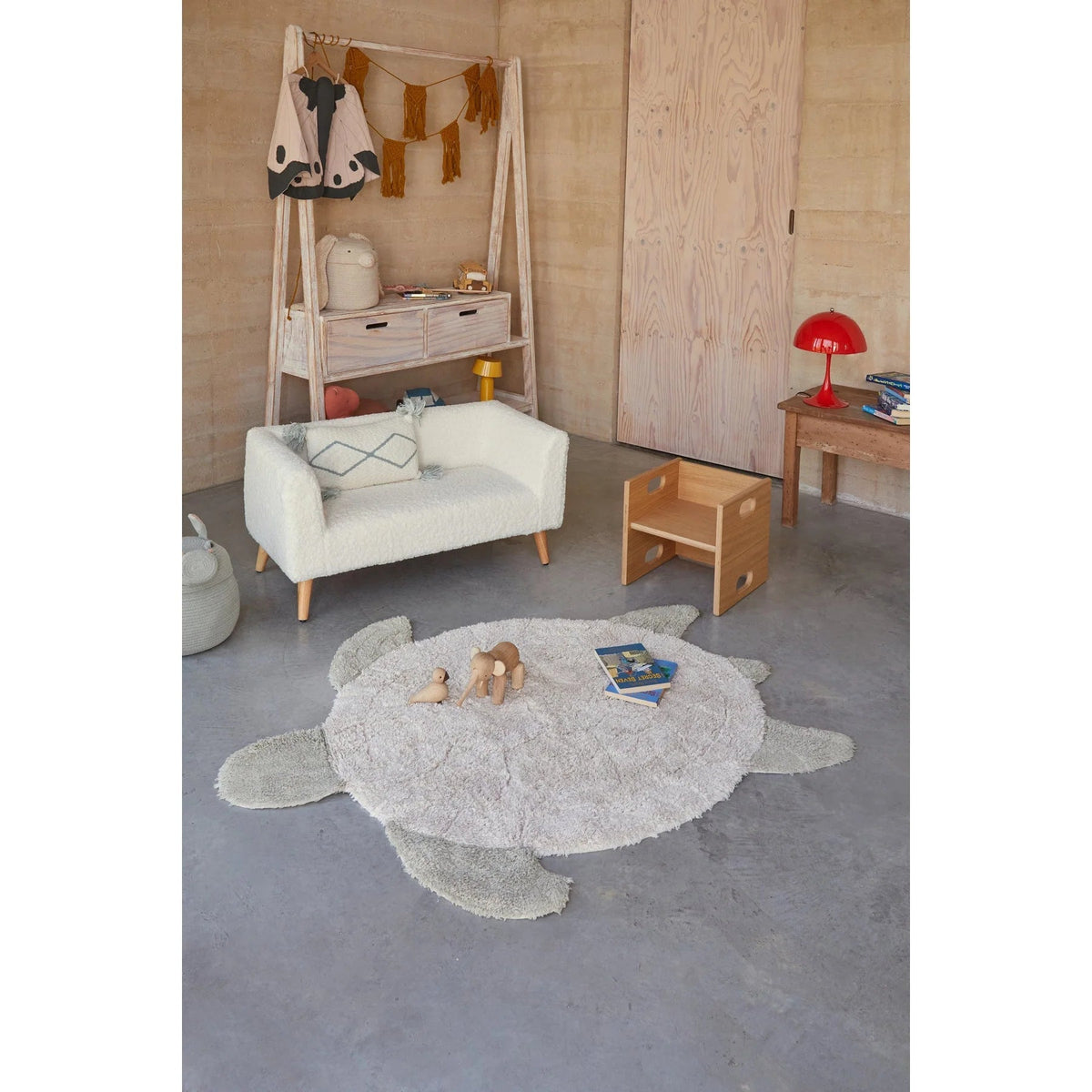 LORENA CANALS-Tapis Lavable Tortue De Mer 110 X 130 Cm