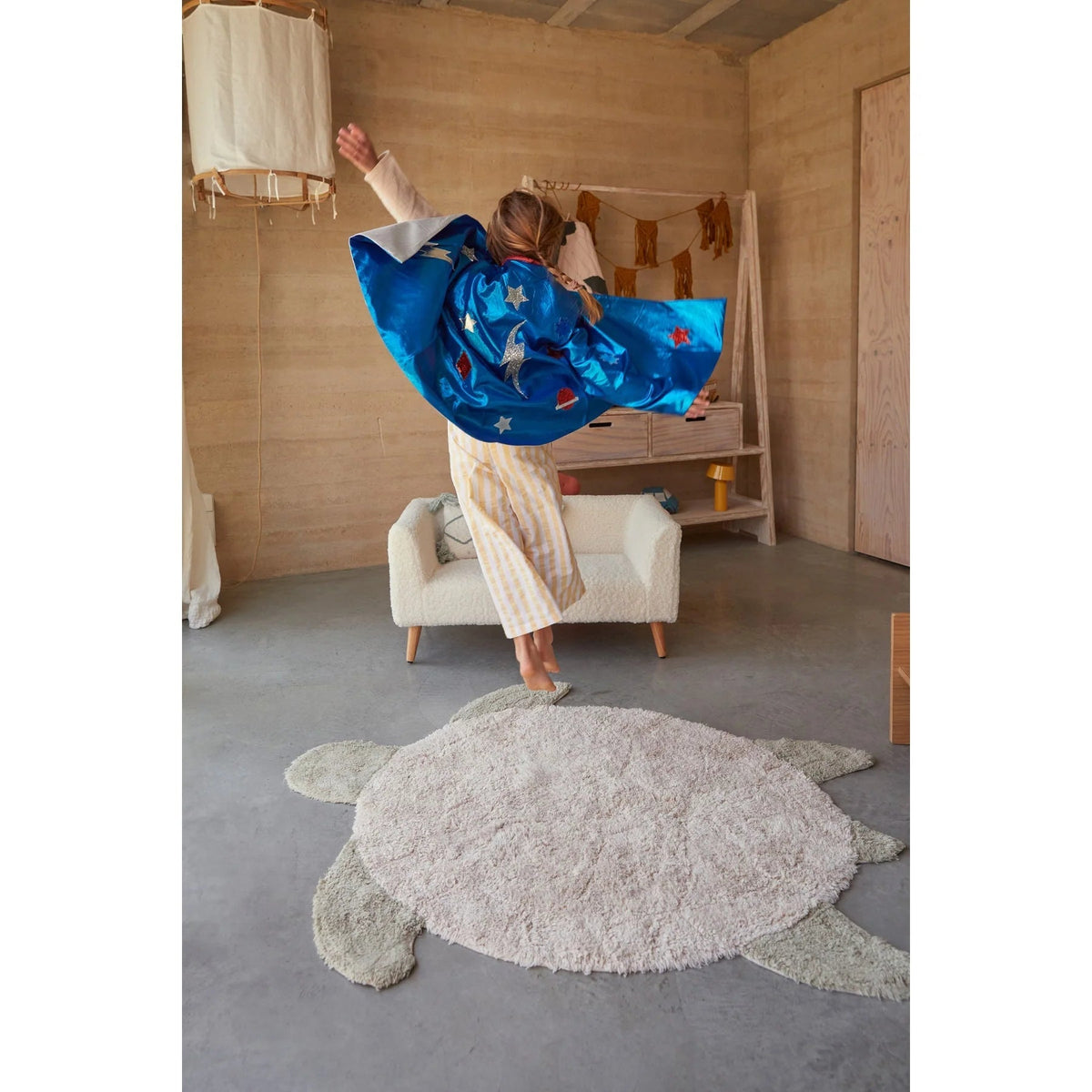 LORENA CANALS-Tapis Lavable Tortue De Mer 110 X 130 Cm