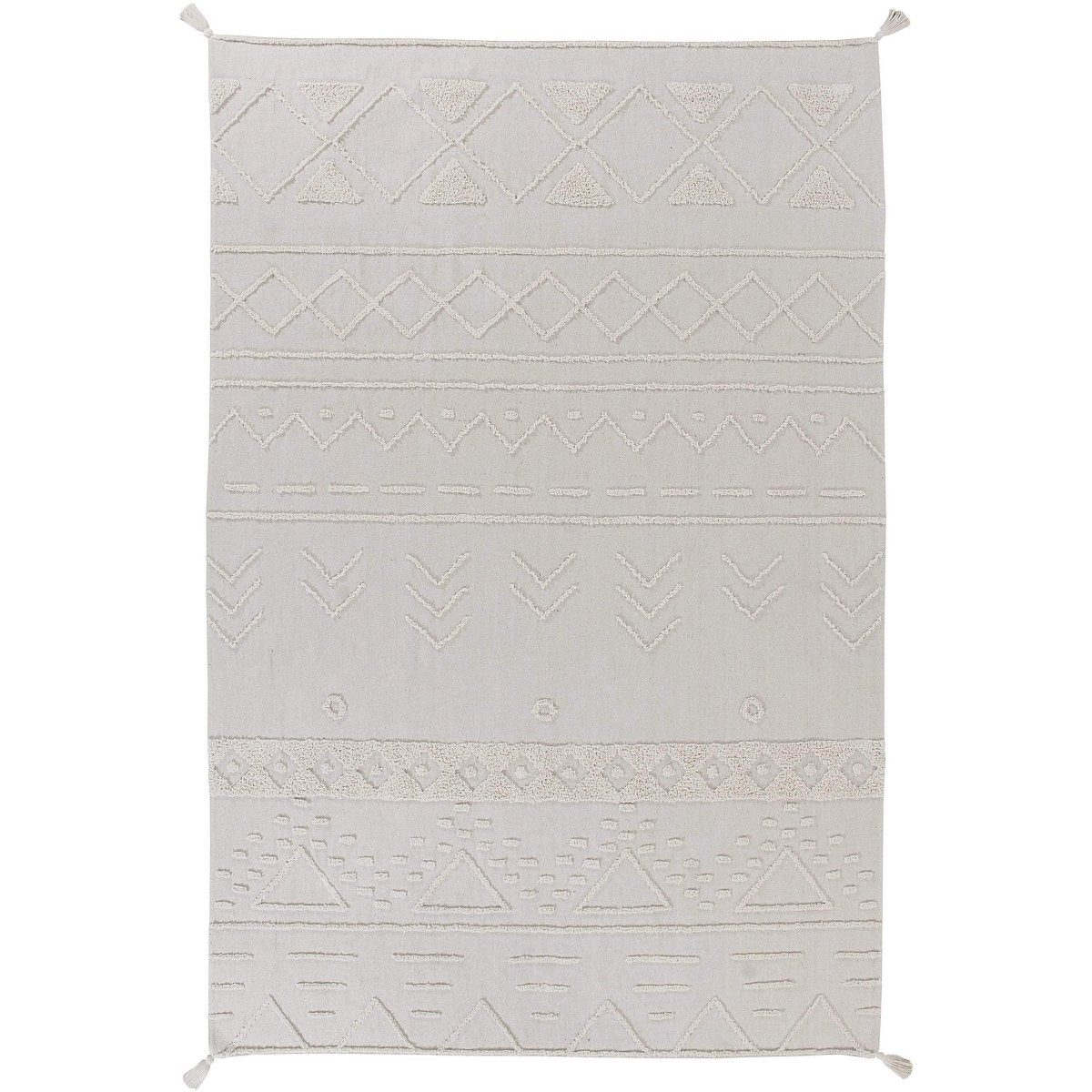 LORENA CANALS-Tapis Lavable Tribu Natural 170 X 240 cm
