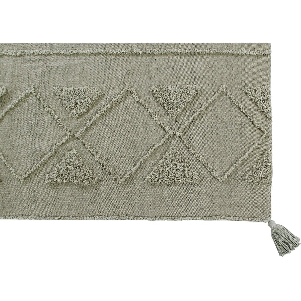 LORENA CANALS-Tapis Lavable Tribu Olive 140 X 200 cm