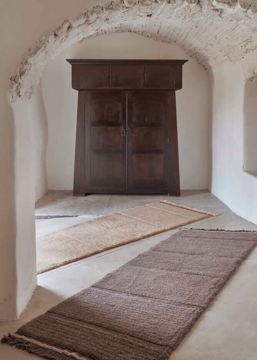 LORENA CANALS-Tapis Woolable Steppe - Sheep Brown 120 X 170 cm
