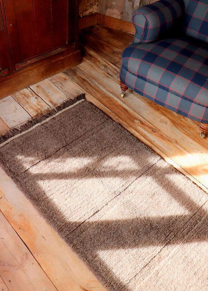 LORENA CANALS-Tapis Woolable Steppe - Sheep Brown 120 X 170 cm