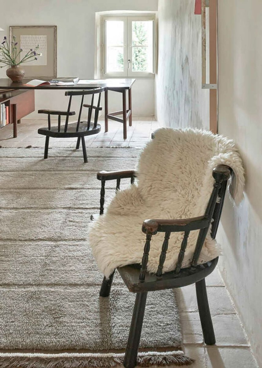 LORENA CANALS-Tapis Woolable Steppe - Sheep Grey 200 X 300 cm