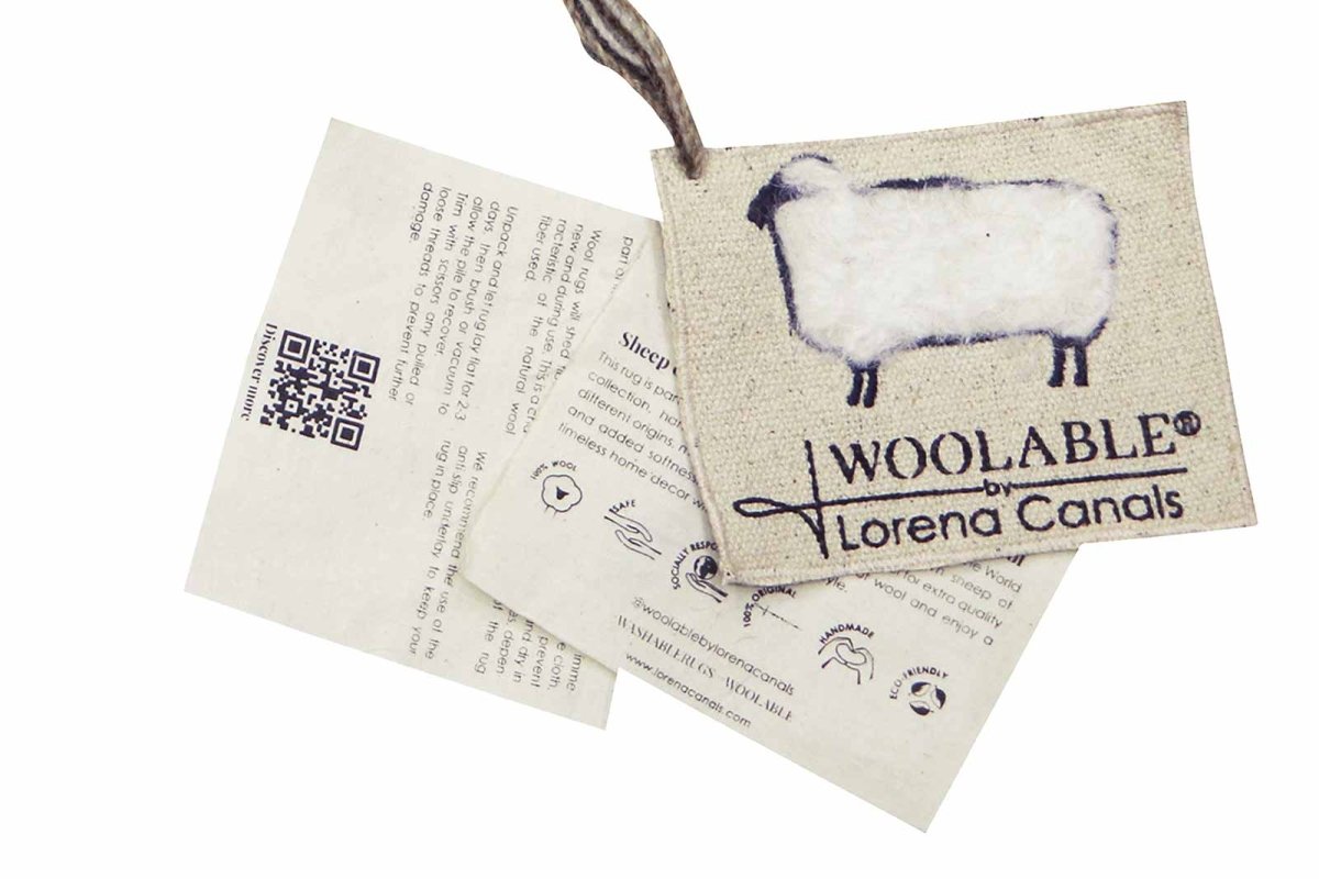 LORENA CANALS-Tapis Woolable Tundra - Sheep White 250 X 340 cm