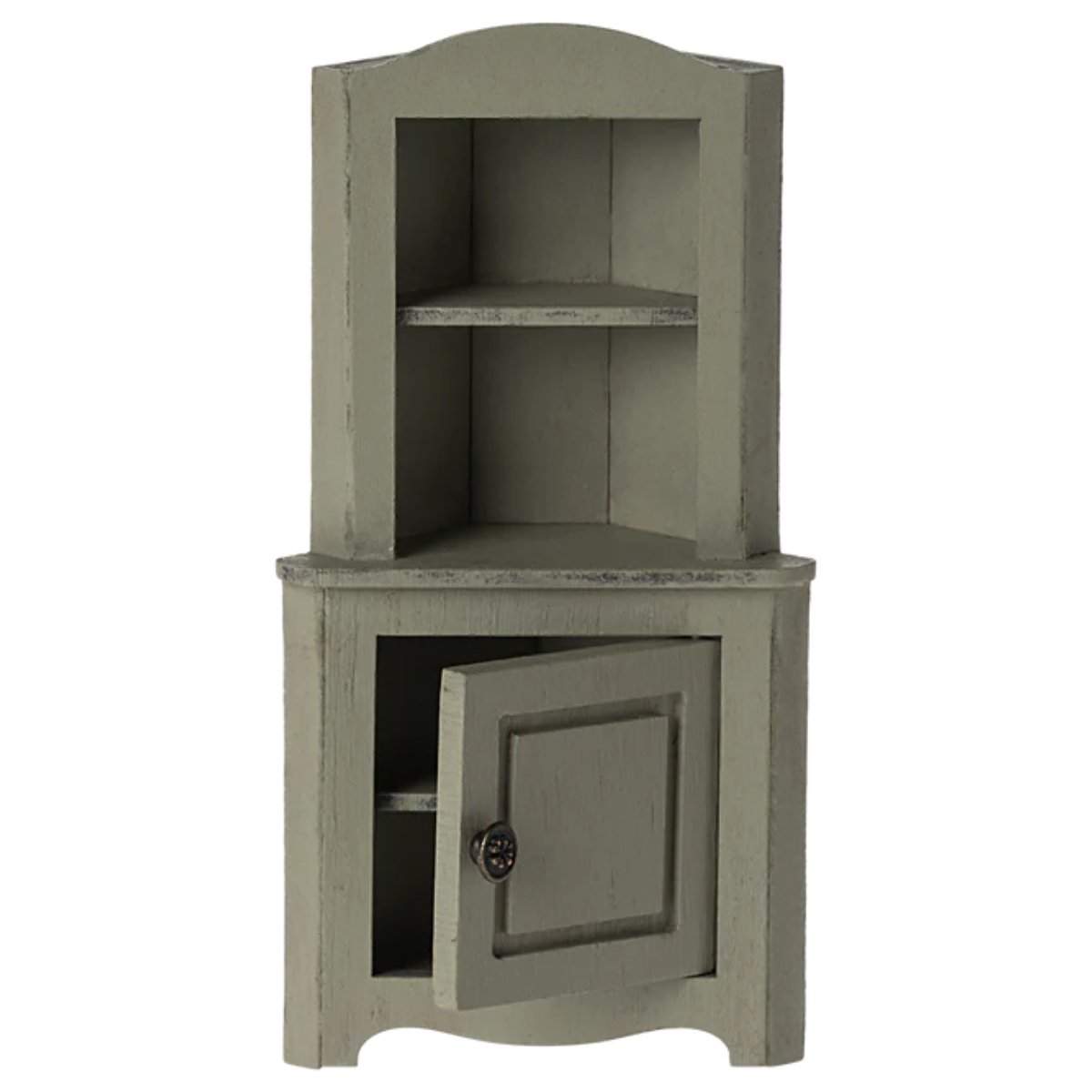 MAILEG-Armoire d'Angle, Pour Souris Maileg - Vert Clair