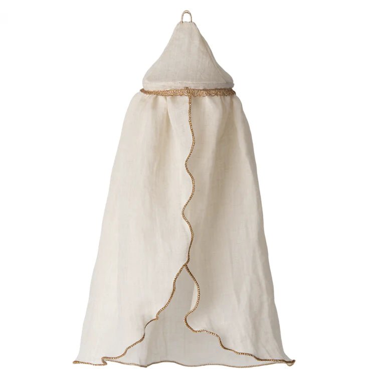 MAILEG-Ciel De Lit Miniature en Crème Pour Souris Maileg