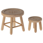 MAILEG-Ensemble Table Et Tabouret, Pour Souris Maileg