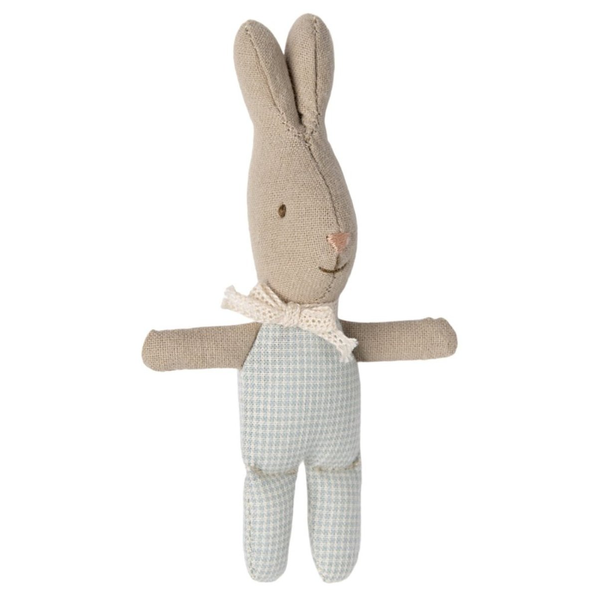 MAILEG-Lapin, My - Bleu Clair À Carreaux