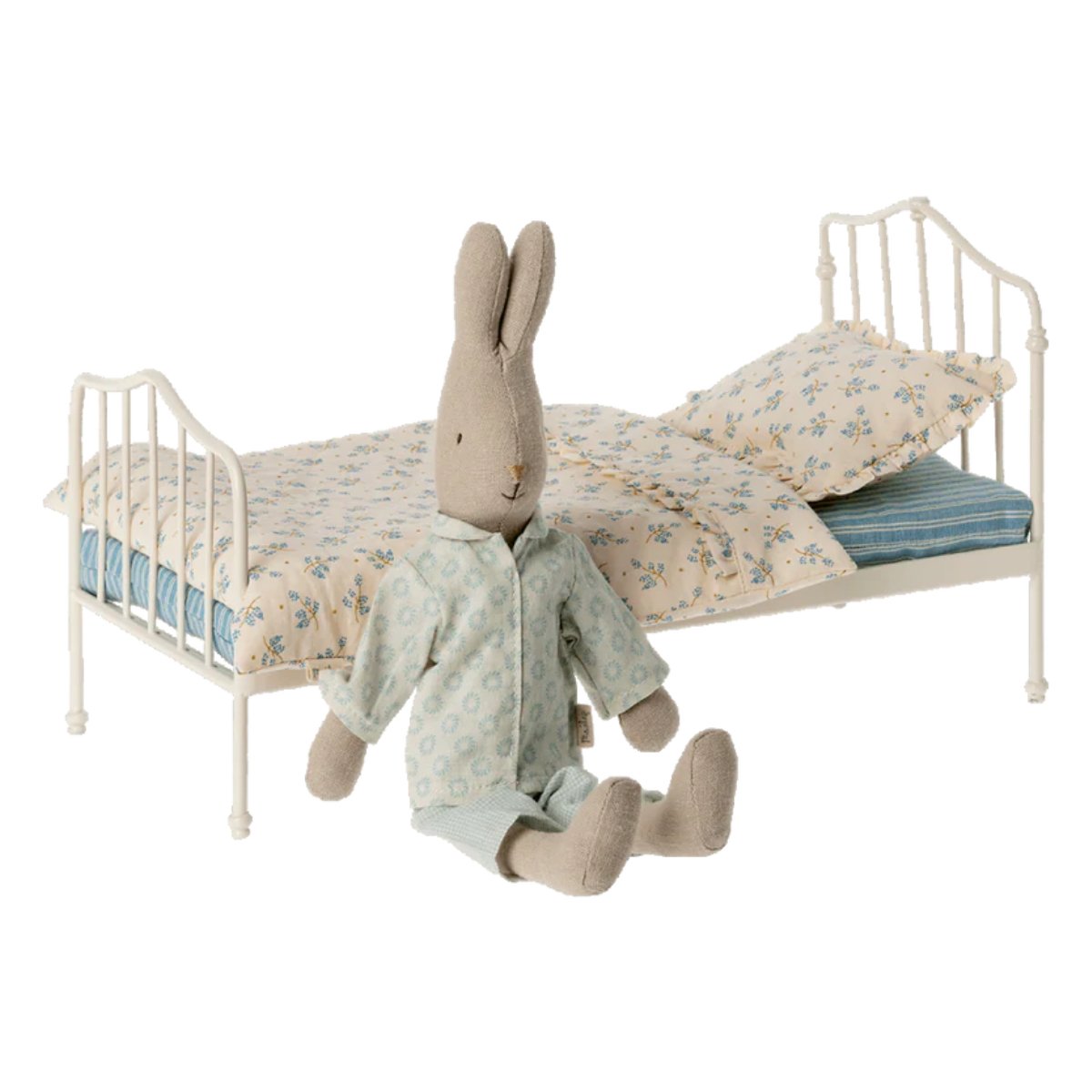 MAILEG-Lit Miniature Pour Souris Maileg - Bleu