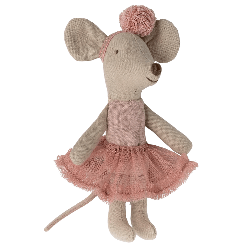MAILEG-Souris Ballerine, Petite Soeur, Rose