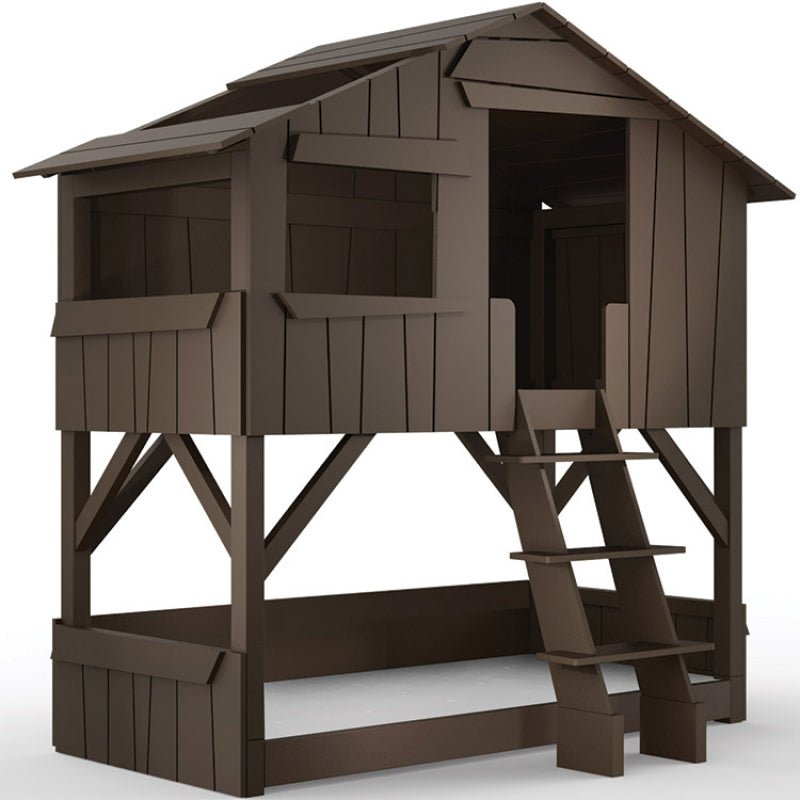 MATHY BY BOLS-Lit Cabane Superposé 90 X 190 Cm