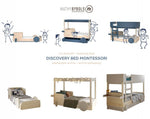 MATHY BY BOLS-Lit Simple & Tiroir-Lit DISCOVERY 90 X 190 Cm
