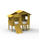 MATHY BY BOLS-Lit Cabane Mini Avec Toboggan 90x150 cm