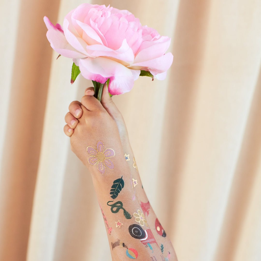 MERI MERI-Set De 2 Grandes Planches Tattoos Féeriques