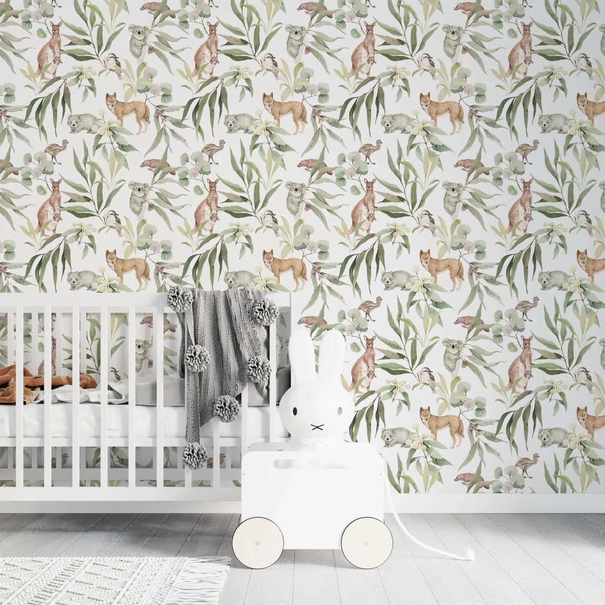 MUNKS & ME-Papier Peint Chambre Enfant à Motif Répété - Animal D'australie
