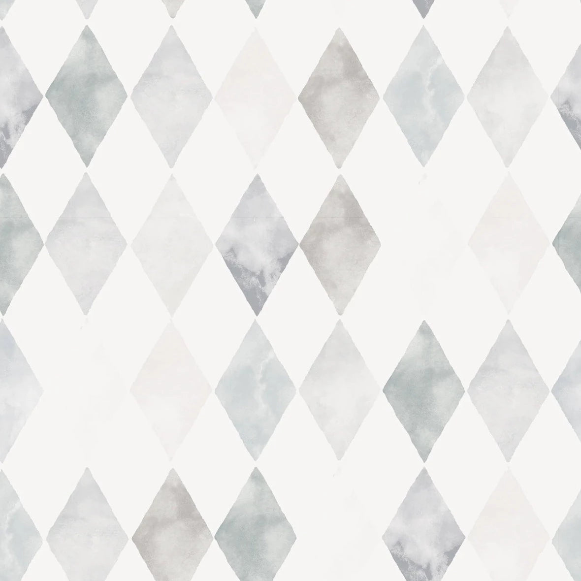 MUNKS & ME-Papier Peint Chambre Enfant à Motif Répété - Aquarelle Harlequin