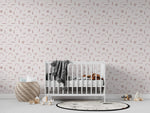 MUNKS & ME-Papier Peint Chambre Enfant à Motif Répété - Beach Vibes | Rouiller