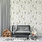 MUNKS & ME-Papier Peint Chambre Enfant à Motif Répété - De Tigre Tropical