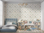 MUNKS & ME-Papier Peint Chambre Enfant à Motif Répété - Des Amis De La Sirène
