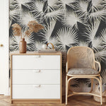 MUNKS & ME-Papier Peint Chambre Enfant à Motif Répété - Finn Palm Print