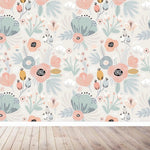 MUNKS & ME-Papier Peint Chambre Enfant à Motif Répété - Floral Betsy