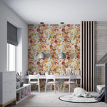 MUNKS & ME-Papier Peint Chambre Enfant à Motif Répété - Floral Blairs
