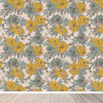 MUNKS & ME-Papier Peint Chambre Enfant à Motif Répété - Floral Wanda