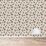MUNKS & ME-Papier Peint Chambre Enfant à Motif Répété - Imprimé Léopard Yara